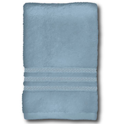 8181-bath-blue 27 X 54 In. Braided Trio Bath Towel - Blue
