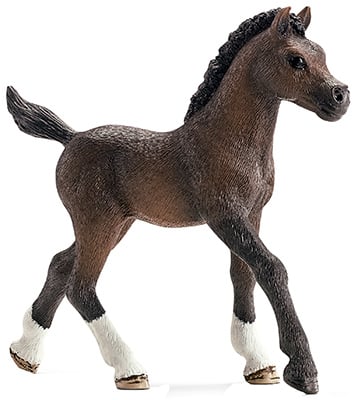 13762 Arabian Foal Figurine, Brown