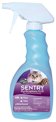 02852 16 Oz. Cat Flea & Tick Spray