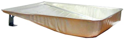 Bf50265 9 In. Shallow Well Metal Paint Tray