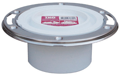 Sioux Chief 884-ptm 3 In. Pvc Hub Or Inside 4 In. Closet Flange