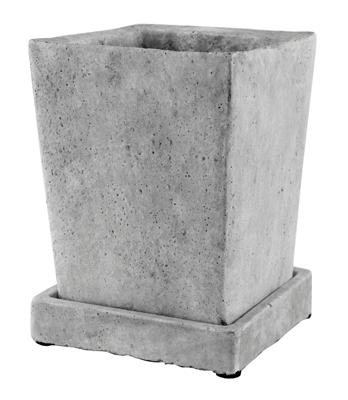 7910-04-901 5 In. Slate Weathered Square Planter