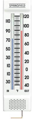 UPC 071589790309 product image for 90114 9.25 in. Indoor & Outdoor Thermometer | upcitemdb.com