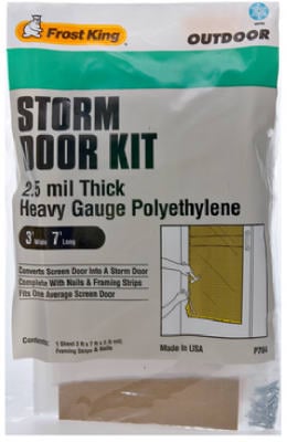 Thermwell P784h 3 X 7 Ft. Mil Exterior Storm Door Cover