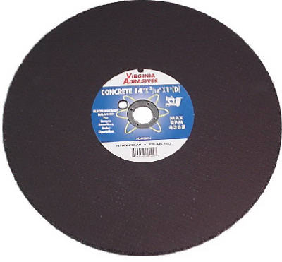 424-10914 Ductile Iron Bonded Cutting Blade Or Wheel - 14 In. X 0.12 In. X 20 Mm.