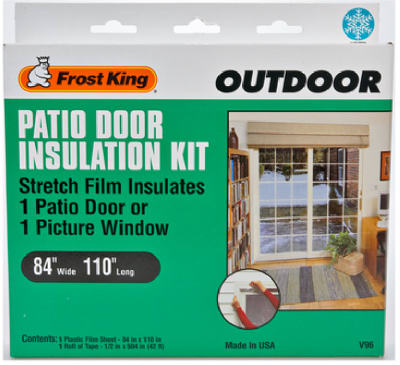 Thermwell V96h Outdoor Patio Door Insulation Kit - 84 X 110 In.