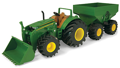 46260 8 In. Monster Treads Tractor With Wagon