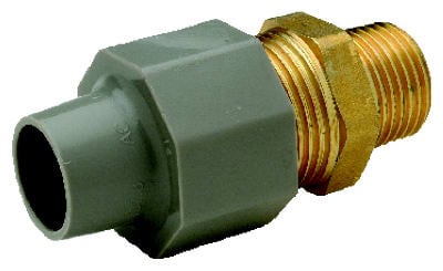 Zurn-qest Qbca23mng Adapter - 0.38 In. Copper Tube Size X 0.5 In. Male Pipe Thread