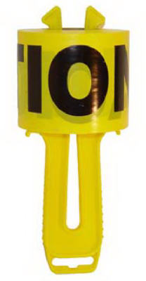 42010 Tape Dispenser & Yellow Caution Tape