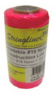35162 Braided Construction Line Roll, Fluorescent Pink - 250 Ft.