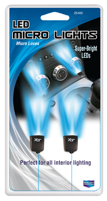 25400 12v Plug In Led Micro Light, Blue