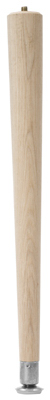 Waddell 2516 1.63 X 1.63 In. 16 In. Hardwood Round Taper Table Leg