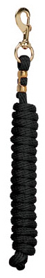 35-2100-s1 10 In. Black Poly Lead Rope