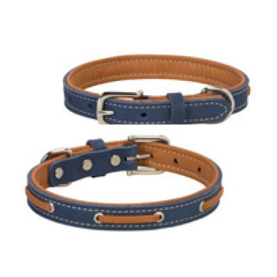 06-5891-19 1 X 19 In. Deck Dog Collar, Coral & Natural