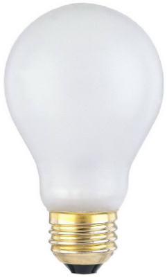 03950 60w, 130v, Specialty Shatterproof Light Bulb