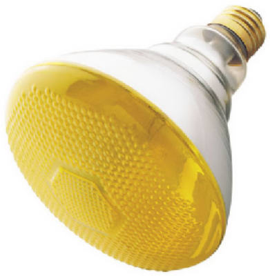 04409 100w, Yellow Bug Flood Specialty Light Bulb