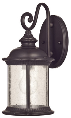 62306 1 Light, Outdoor Wall Lantern - Oil Rubbed Bronze Finish