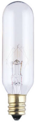 03583 15w, 3 In. Tubular Light Bulb - Clear Finish