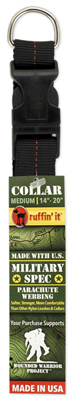 Products 81015-3 Medium Military Spec Collar - Black & Red