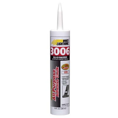 Wl30060 10 Oz. White No.3006 Plastic Tube All Purpose Adhesive Caulk