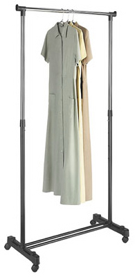 6021-3539 Adjustable Ebony Garment Rack