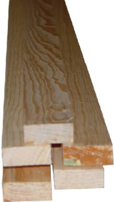 0w254-93096c1 8 Ft. S4s Finger Joint Primed Pine Moulding, Pack Of 12