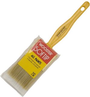 Wooster Brush Q3208-2 2 In. Softip Angle Sash Nylon & Polyester Paintbrush