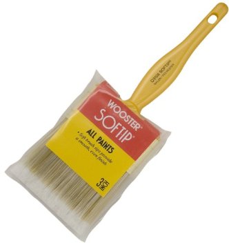 Wooster Brush Q3108-3 3 In. Softip Nylon & Polyester Paint Brush