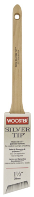 Wooster Brush 5224-1 1-2 1.5 In. Silver Tip Thin Angle Sash Paint Brush