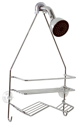 7518ss Small Chrome Shower Caddy
