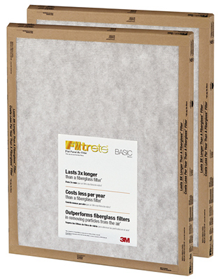 Fpa00-2pk-24 White Flat Panel Filtrate Filter, 16 X 20 X 1 In. - Pack Of 24
