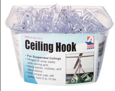 1900-99-3848 Suspended Ceiling Hook - Pack Of 100