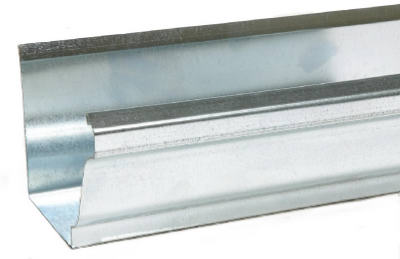 UPC 049821140076 product image for Amerimax Home Products 1400700120 4 in. Mill Finish Galvanized Steel Gutter - Pa | upcitemdb.com