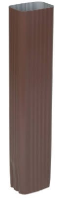 2507519 15 In. Brown Aluminum Downspout Extension - Pack Of 24