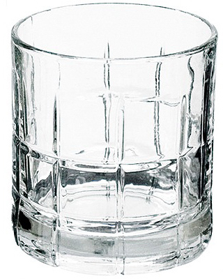 68349 10.5 Oz. Manchester Tartan Crystal Rocks Glasses, Pack Of 12