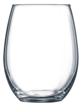 G9957 Stemless Wine Glass - 15 Oz., Pack Of 6