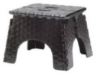 101-6as E-z Fold Stepstool Assorted Colors, Pack Of 6