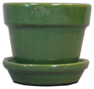 UPC 767061119347 product image for Border Concepts 11934 4.38 in. Grass Green Standard Pot Pack of 6 | upcitemdb.com