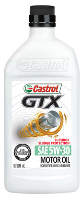 06144 1 Quart, Castrol 5w30 Gtx Motor Oil, Pack Of 6
