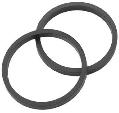 Brass Craft Sc0192 2 Pack, 1.04 X 0.92 X 0.10 In. Rubber Cap Thread Gasket - Pack Of 5