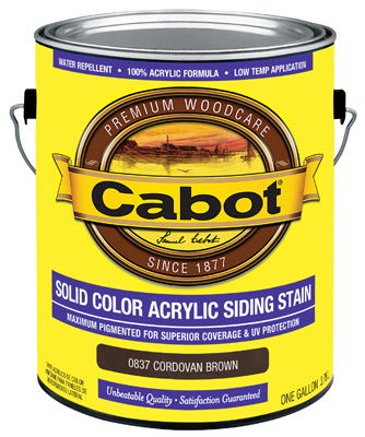 Cabot Samuel 0837-07 Gallon Brown Siding Stain - Pack Of 4