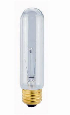 70945 40 Watts T10 Clear Tubular Light Bulb, Pack Of 6