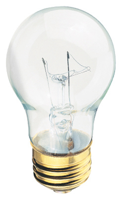 70201 2 Pack, 40 Watts Clear Appliance Incandescent Bulb - Pack Of 6