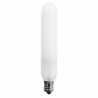 70820 15 Watts Frosted General Service Tubular Light Bulb, Pack Of 5