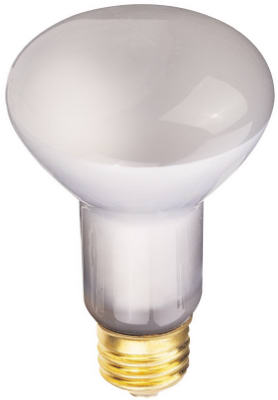 70996 45 Watts R20 Incandescent Track Reflector Flood Light Bulb, Pack Of 6