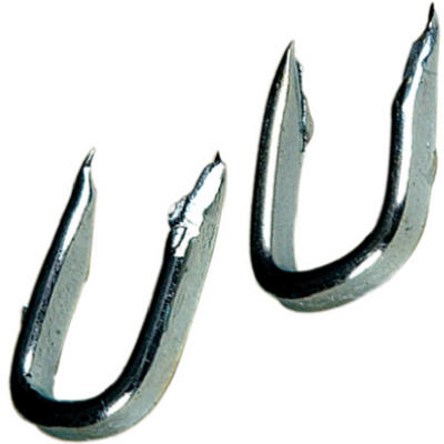 122661 0.44 In. No. 9. Galvanized Double Point Staple - Pack Of 6
