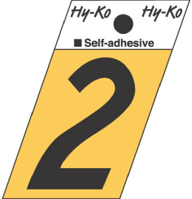 Hy-ko Products Gr-10-2 1.5 In. Aluminum Adhesive Angle Cut Number 2, Pack Of 10