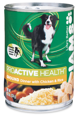 01329 13.2 Oz. Savory Dinner With Tender Chicken & Rice Dog Can Food - Pack Of 12