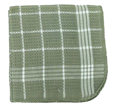 7390 13 X 13 In. Green 100 Percentage Cotton Dish Cloths - 4 Pack, Pack Of 3