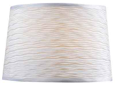 Fmsh107-15-wh 11 In. Apered Drum Lamp Shade - White, Pack Of 6